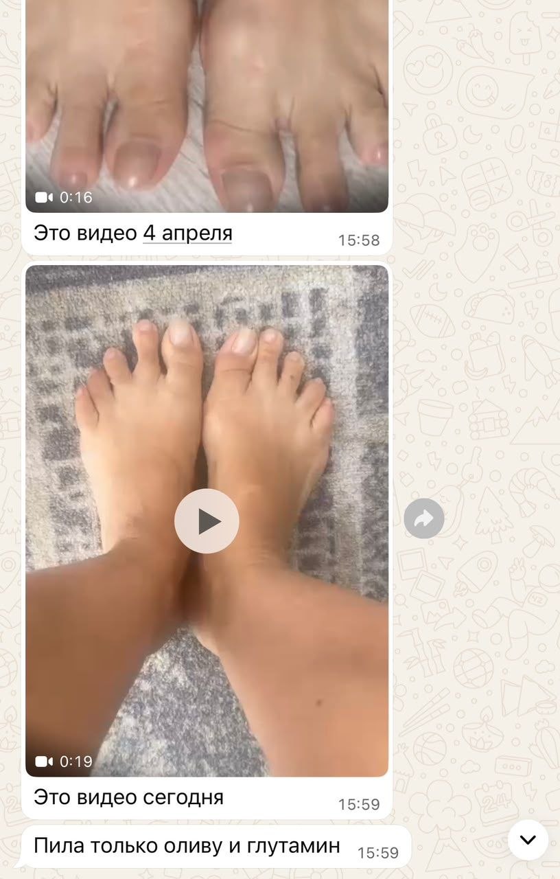 улучшение ногтей и кожи ног